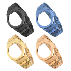 ชุดนาฬิกาแฟชั่น G-shoc <span class=keywords><strong>kga</strong></span> 2100 A-P การปรับเปลี่ยนตัวเรือนสแตนเลสสายนาฬิกาอุปกรณ์เสริม - Product Image 3