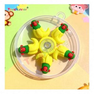 Jouet Fidget Spinner en silicone et plastique écologique personnalisable de haute qualité, robuste, portable, pour une utilisation sur le bureau, pour enfants et adultes - Product Image 4
