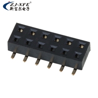 Conector Hembra para PCB con Paso de 2.0 mm, Altura Personalizada, Chapado en Oro, Venta al por Mayor
