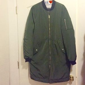 Blouson aviateur d'hiver personnalisé de haute qualité pour hommes respirant grande taille fermeture à glissière en fourrure de vison décontracté Letterman laine au crochet - Product Image 6