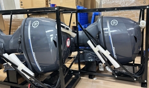 Leistungs starker Außenbordmotor mit 50 PS 4-Takt-Schiffsmotor mit Elektro start und Fernbedienung für Fischerboote - Product Image 2