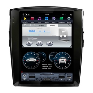 Lecteur DVD de voiture Android 9.0 Navihua 12,1'' pour MITSUBISHI Pajero V97 V93 V98, écran vertical style Tesla, musique, GPS, navigateur - Product Image 3