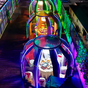 <span class=keywords><strong>Cupola</strong></span> a 360 Gradi in Policarbonato Trasparente Modulare per Raduni Familiari e Campeggio con Design Personalizzato - Product Image 4