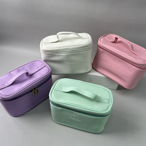 Bulk Waterproof Travel Makeup Bag Set, Large Capacity Portable Handled Cosmetic Organizer for Hotel, Outdoor and Daily Use - Product Image 1