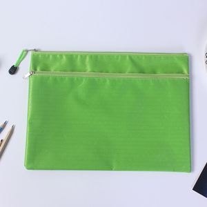 Carpeta de Archivos con Cierre Impermeable de Doble Capa A4, Diseño de Fútbol, Bolsas para Documentos de Oficina, Archivador de Plástico para Estudiantes - Product Image 4