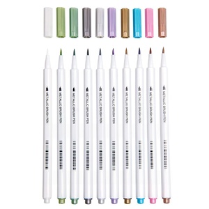 Marcadores de Pintura Artística Metálicos Multicolores, Rotuladores de Pintura Decorativa, Juego de Rotuladores de Colores para Niños, Juego de Dibujo Artístico - Product Image 1