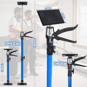 Eenpersoons Draagbare Hefmachine Met Verstelbare Steunpaalvijzels Cargo Bars Gipsplaten Ondersteuning Voor Thuisgebruik Nieuwe Staat - Product Image 5