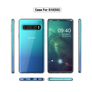 Trasparente Per Sansung Galaxy S10 5G Caso, ultra Sottile Anti-Graffio Flessibile Molle Del Respingente di TPU Della Copertura Posteriore della Cassa Del Telefono Per <span class=keywords><strong>Samsung</strong></span> S10 5G - Product Image 4