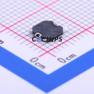 SKQGAEE010 Tactile Switch SMD-4P,5.2x5.2mm Switch Single Pole Single Throw Round Button Vertical Mount 5.2mm - Product Image 2