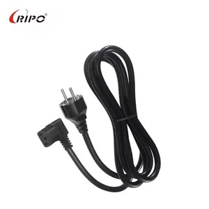 Cable de Extensión de Alimentación IEC C13 - C14 de Grado Industrial con Durabilidad Mejorada - Product Image 5