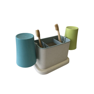2019 Nouvelle Arrivée <span class=keywords><strong>Amazon</strong></span> Offre Spéciale Eco Saine de Fiber De Paille De Blé <span class=keywords><strong>Porte</strong></span>-<span class=keywords><strong>Brosse</strong></span> À Dents - Product Image 6