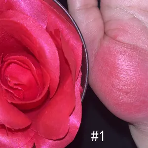 热卖新型3D玫瑰腮红来样定做腮红批发天然面霜腮红