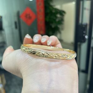 กำไลทองเหลืองชุบทอง 14K คุณภาพจาก JXX พร้อมจี้รูปดาว ดีไซน์ใหม่สำหรับผู้หญิง - Product Image 4