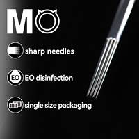 Aiguilles de cartouche jetables pour stylo MO Gen 2, stérilisées à l'oxyde d'éthylène, pour microblading, maquillage permanent et tatouage, fabrication sur mesure