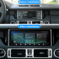 STWEI pour Land Rover Range Rover V8 L322 2002-2012 Lecteur GPS de navigation automobile, autoradio, Carplay, jeux vidéo, vue panoramique