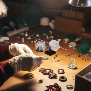 Transparent 1 pièces boîte de Collection d'échantillons minéraux boîte de rangement d'échantillons en plastique acrylique pour l'utilisation de cosmétiques et de bijoux - Product Image 6