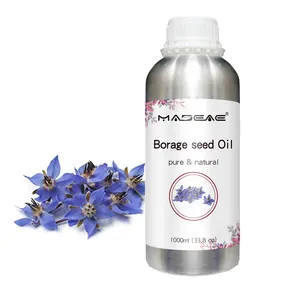 Miglior prezzo olio vegetale spremuto a freddo olio di semi di borragine GLA Omega-6 vitamina olio vettore