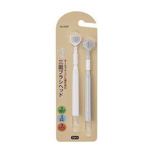 Cepillo de Dientes Manual para Adultos Sweetrip S290 de Tres Cabezas con Cerdas Suaves, 2 Unidades - Product Image 5