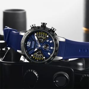 Orologi da polso all'ingrosso economici <span class=keywords><strong>orologio</strong></span> da <span class=keywords><strong>uomo</strong></span> con cinturino in silicone resistente all'acqua relogio masculino cool sports style orologi da <span class=keywords><strong>uomo</strong></span> <span class=keywords><strong>di</strong></span> <span class=keywords><strong>marca</strong></span> propria - Product Image 2