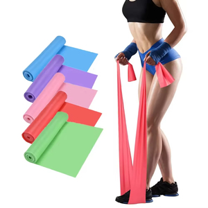 Bandes de résistance professionnelles multifonctionnelles en latex écologiques pour la récupération, la physiothérapie, le yoga, le Pilates, la réadaptation et la remise en forme - Product Image 1