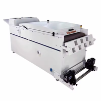 Offre Spéciale 4 têtes DTF I3200 T-Shirt Imprimante Four Tissu T-Shirt Machine D'impression Automatique Carte Etiquette Imprimante 1 An