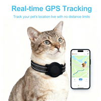 Traceur GPS sans fil étanche IPX6 pour animaux de compagnie avec logo personnalisable, compatible Findmy/Google, dispositif de recherche à distance anti-perte
