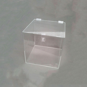 Clear Acrylic <strong>Lockable</strong> Suggestion <strong>Box</strong> Acrylic Wedding Card <strong>Box</strong> Clear Acrylic Wedding Post <strong>Box</strong> - Product Image 3