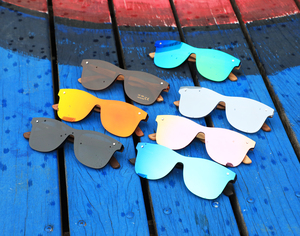 Hot Selling Factory Print Logo Wooden <strong>Sunglasses</strong> 2024 Custom Polarized Mirror Wood Bamboo Black <strong>Sunglasses</strong> for Unisex