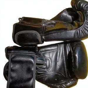 Guantes de Boxeo Profesionales de Piel para Entrenamiento, Guantes de Boxeo Gigantes de 8oz, Guantes de Muay Thai Mate para Gimnasio de Boxeo - Product Image 1
