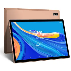 P50 Tablet Android 11 Uniseks, Tablet PC T610 Layar 10 Inci 2022 dengan RAM 4GB ROM 64GB, Slot Kartu SD dan Kamera FHD IPS