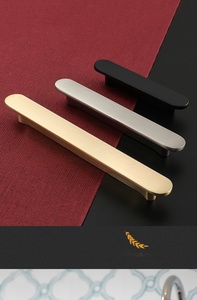 หัวกลมโลหะผสมสังกะสีขนาดใหญ่ที่จับลิ้นชักตู้เสื้อผ้าแบบเรียบนวัตกรรมสำหรับตู้ห้องครัวลิ้นชักห้องน้ำใช้ในห้างสรรพสินค้า - Product Image 6