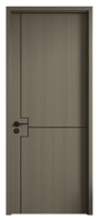 Desain Pintu Interior Nordik ODIN, Isolasi Suara Polimer, Pembukaan Manual, Cocok untuk Kamar Tidur, Ruang Tamu, Apartemen, Hotel, Vila