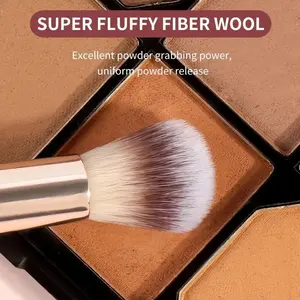 ชุดแปรงแต่งหน้าแ<span class=keywords><strong>บ</strong></span><span class=keywords><strong>บ</strong></span>สองด้าน 5 ชิ้น ขนแปรงนุ่มกลม แปรงปัดแป้งฝุ่น แปรงเบลนด์คอนซีลเลอร์ - Product Image 3