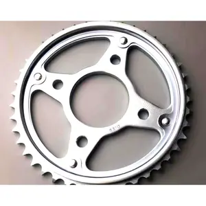 Motorcycle Spare Parts Cd70 41/14t 420 104l Motorcycle Chain And Sprocket Set