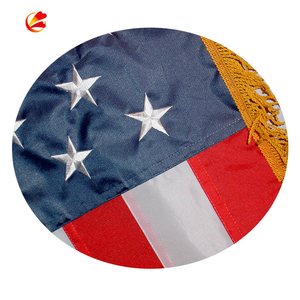 Mỹ cờ 3x5 ft ngoài trời được thực hiện trong USA, nhiệm vụ nặng nề Nylon chúng tôi cờ, tốt nhất thêu sao và khâu sọc - Product Image 2