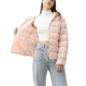 Abrigo Acolchado Grueso y Cálido de Invierno 2024 para Mujer, Abrigos con Cierre, Capucha, Talla Grande, Relleno de Algodón, Tejido Liso Teñido - Product Image 4
