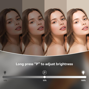 <b>Vanity</b> Mirror with Lights <b>Vanity</b> Makeup Mirror with Lights, Lighted <b>Make</b> <b>Up</b> Mirrors with 9 Dimmable Bulbs, 360 Degree - Product Image 4