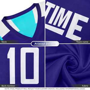 Camiseta de Baloncesto Personalizada Reversible de Doble Cara Royal Aqua - Product Image 2