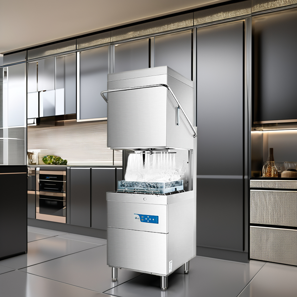 Smart Electric Stainless Steel Freestanding Dishwasher for Restaurants & Hotels-Commercial Kitchen Appliance
