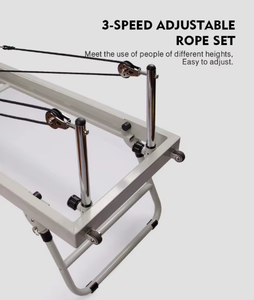 CHIFORY Fitness <b>Pilates</b> Core Bed Machine Aluminium ABS-Weight Loss Yoga Folding <b>Reformer</b> Bed - Product Image 6