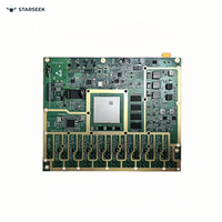 XS-ZU67DR-8T8R Starseek Xilinx Zynq XCZU67DR UltraScale+ RFSoC EVB Board 8T8R Multi-channel 14-bit RF Signal Development Board