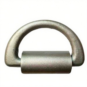 อุปกรณ์ยึดตู้คอนเทนเนอร์ทางทะเลแบบ D-Ring ผลิตจากเหล็กตีขึ้นรูปเชื่อมชุบสังกะสีแบบจุ่มร้อน สำหรับโรงงานและอุตสาหกรรม - Product Image 1