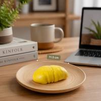 Groothandel Realistische Durian Squishy Slow Rebound PU Schuim Fruitvormige Stressverlichtende Fidget Toy Kinderen Volwassenen Novelty Gift OEM JK
