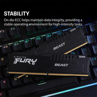 Mémoire RAM DDR5 , 16 Go ou 32 Go, module unique, compatible avec AMD et Intel, idéale pour l’upgrade de votre PC de bureau