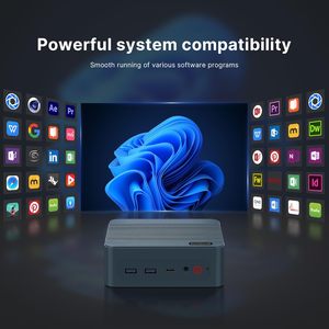 Mini PC BOSGAME P2 Neo, <span class=keywords><strong>Intel</strong></span> <span class=keywords><strong>Core</strong></span> <span class=keywords><strong>I5</strong></span> <span class=keywords><strong>12450H</strong></span>, 16 GB DDR4, 512 GB SSD, Doble LAN, Triple Pantalla, WiFi 6E, BT 5.2 para Oficina - Product Image 6