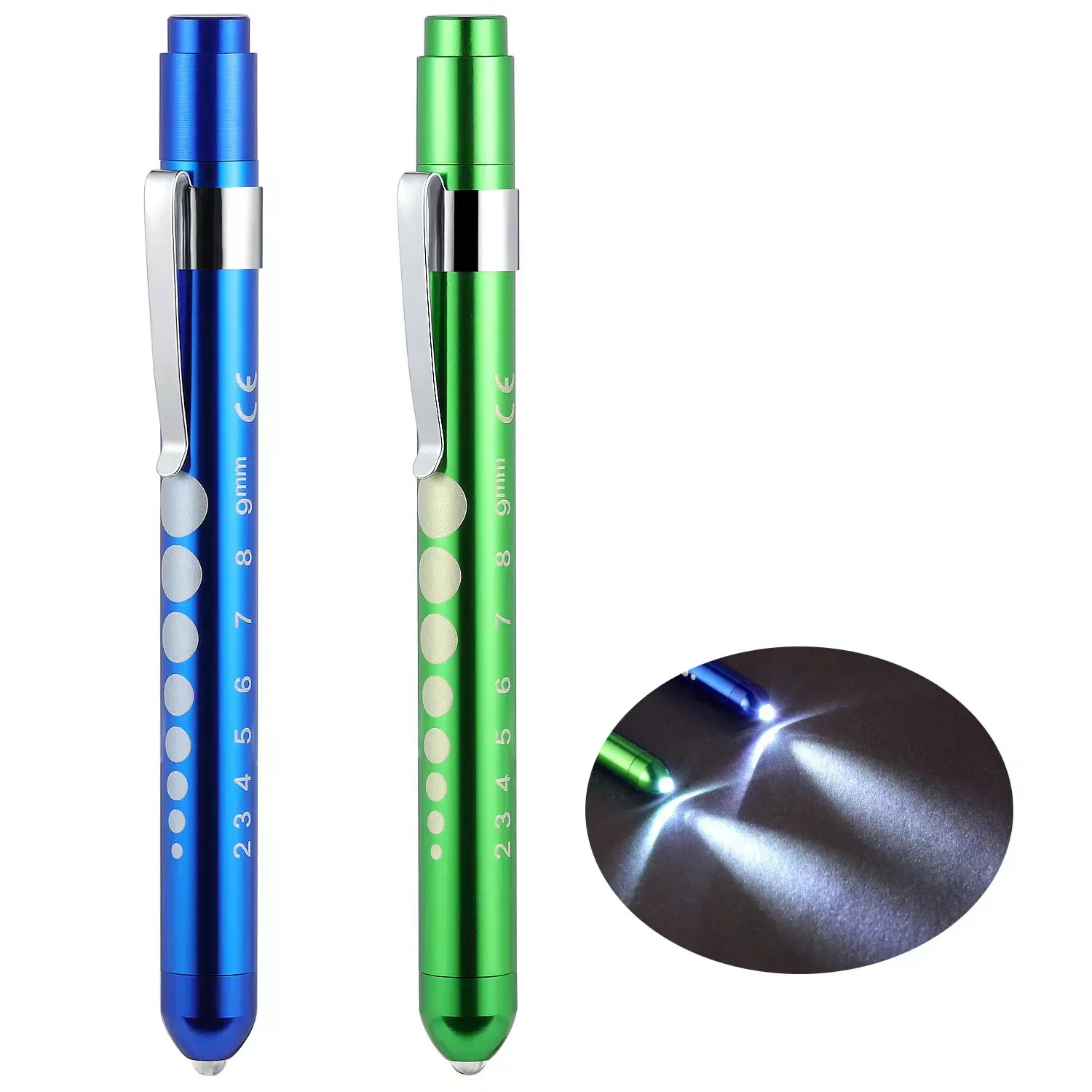 SZMIQU Doctor Nurse First Aid Pocket Medical Penlight Torch Dental Throat Otoscope LED Flashlight Diagnostic pen light