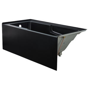 Design confort contemporain 6030 "Baignoire en acrylique noir intégré Oem Odm pour la baignade - Product Image 1