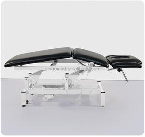 Многофункциональная стабильная электрическая косметологическая кушетка-кресло с тремя секциями для массажа, акупунктуры, татуажа и косметических процедур - Product Image 2