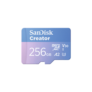 Tarjeta de memoria SanDisk Creator de 256 GB, tarjeta SD UHS-I - Product Image 1