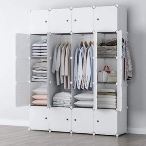 <span class=keywords><strong>Armario</strong></span> de Almacenamiento de Ropa para Niños, Moderno, de <span class=keywords><strong>Resina</strong></span> PP, Plástico Impermeable, Plegable, de Gran Capacidad - Product Image 2